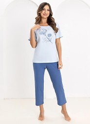 Piżama Regina 734 kr/r 2XL-4XL W26 damska