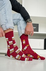 Skarpety Milena Avangard 0125-074 Whisky nie do pary 39-46