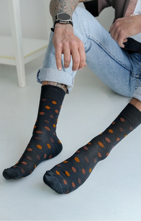 Skarpety Milena 0125-132 Grochy 39-46