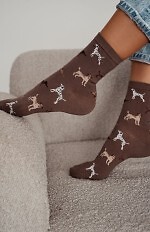 Skarpety Milena 0200-199 Psy 37-41