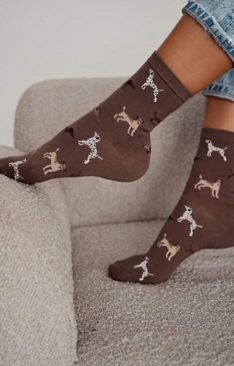Skarpety Milena 0200-199 Psy 37-41