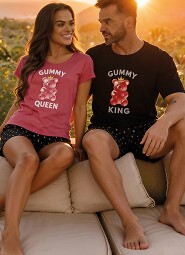 Piżama Cornette 628/333 Gummy Queen kr/r