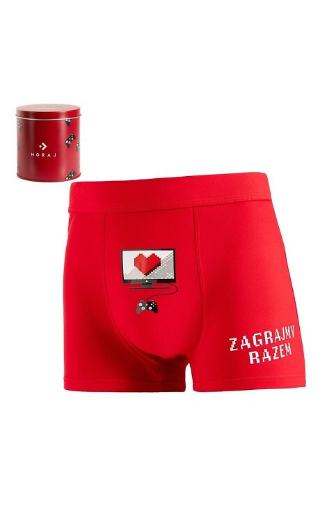 Bokserki Moraj MBX600-365 Walentynka M-2XL