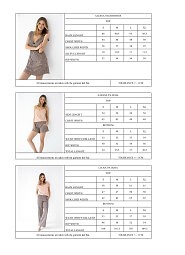 Piżama Sensis Alessa w/r S-XL