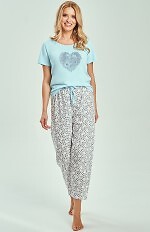 Piżama Taro 3513 Alessia kr/r M-XL W26