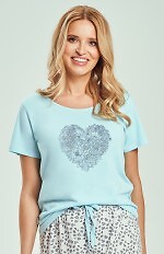 Piżama Taro 3513 Alessia kr/r M-XL W26