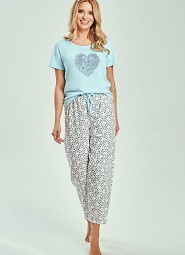 Piżama Taro 3513 Alessia kr/r M-XL W26
