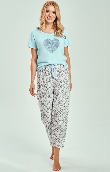 Piżama Taro 3513 Alessia kr/r M-XL W26