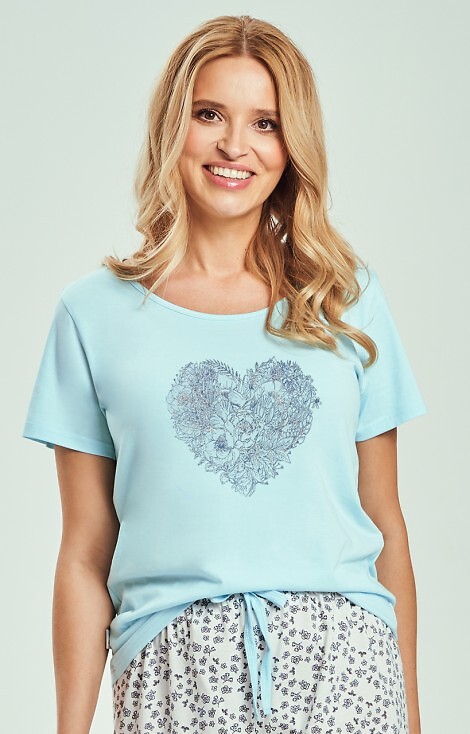 Piżama Taro 3513 Alessia kr/r M-XL W26