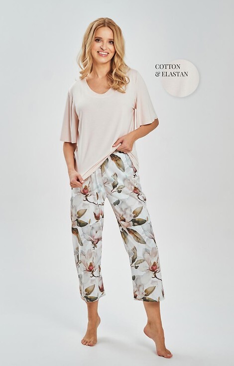 Piżama Taro 3535 Afrodyta 7/8 kr/r S-XL W26