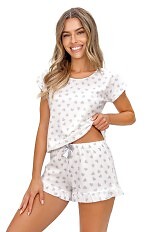 Piżama Donna Love Short kr/r S-2XL