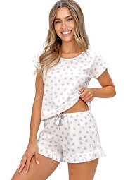Piżama Donna Love Short kr/r S-2XL