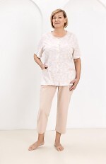 Piżama Regina 738 kr/r M-XL W26 damska rozpinana