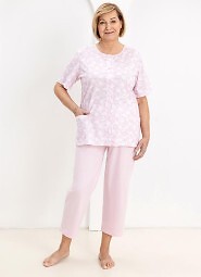 Piżama Regina 738 kr/r M-XL W26 damska rozpinana