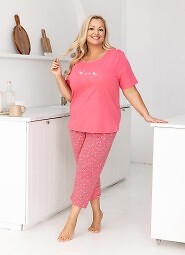 Piżama Regina 736 kr/r 2XL-3XL W26