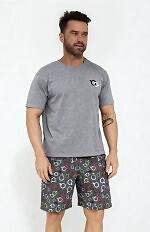 Piżama Cornette 326/206 Love Symbols kr/r 3XL-5XL