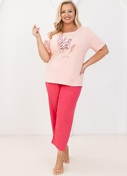 Piżama Regina 740 kr/r 2XL-3XL W26 damska