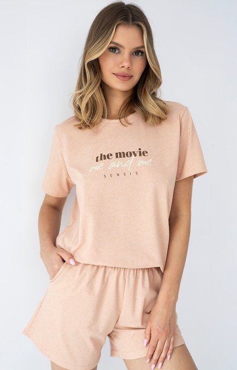 Piżama Sensis Anika kr/r S-XL
