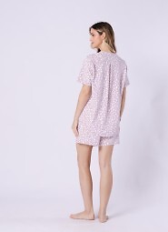 Piżama Leveza 1709 Samanta kr/r S-XL rozpinana