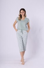 Piżama Leveza 1727 Eleonora kr/r M-2XL