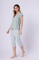 Piżama Leveza 1727 Eleonora kr/r M-2XL