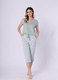 Piżama Leveza 1727 Eleonora kr/r M-2XL
