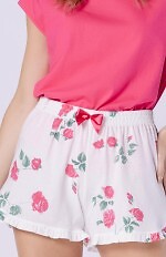 Piżama Leveza 1724 Valencja kr/r S-XL