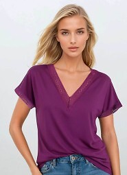 Bluzka Eldar Flaviana kr/r 2XL-3XL