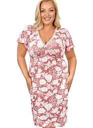 Koszula Donna Tina Plus kr/r 3XL-6XL