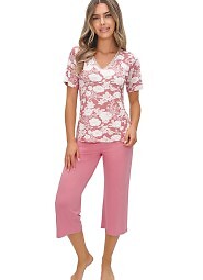 Piżama Donna Tina 3/4 kr/r S-2XL