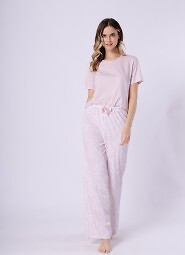 Piżama Leveza 1711 Dalia kr/r M-2XL