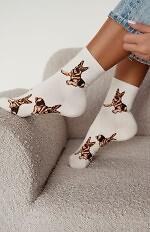 Skarpety Milena 0200-203 Owczarek Niemiecki 39-46