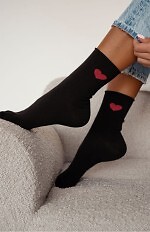 Skarpety Milena 0200-204 Serce 37-41