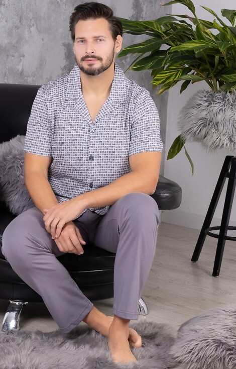 Piżama Hotberg 1747 Kacper kr/r M-XL