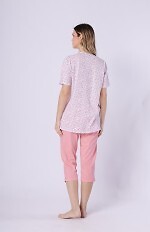 Piżama Leveza 1722 Odetta kr/r M-2XL