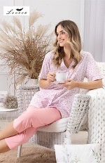 Piżama Leveza 1722 Odetta kr/r M-2XL
