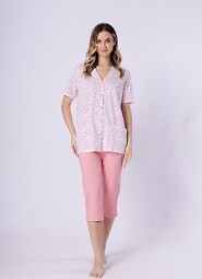Piżama Leveza 1722 Odetta kr/r M-2XL