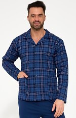 Piżama Cornette 114/84 dł/r S-2XL męska rozpinana