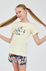 Piżama Cornette Young Girl 788/114 Dolce Vita kr/r 134-164