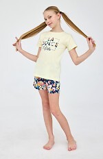 Piżama Cornette Young Girl 788/114 Dolce Vita kr/r 134-164