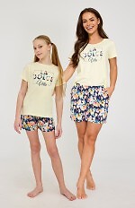 Piżama Cornette Young Girl 788/114 Dolce Vita kr/r 134-164