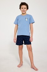 Piżama Cornette Young Boy 790/127 Pacific kr/r 134-164