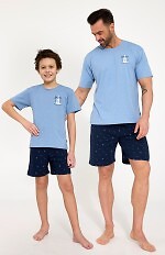 Piżama Cornette Young Boy 790/127 Pacific kr/r 134-164