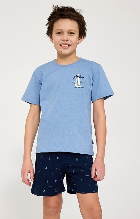 Piżama Cornette Young Boy 790/127 Pacific kr/r 134-164