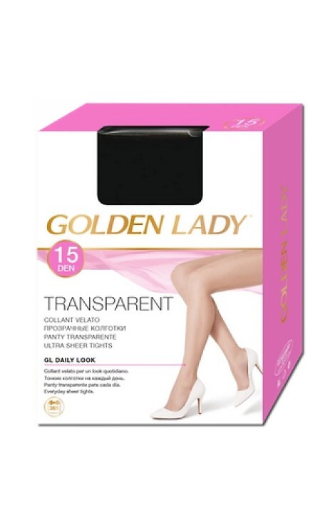 Rajstopy Golden Lady Transparent 15 den  2-4