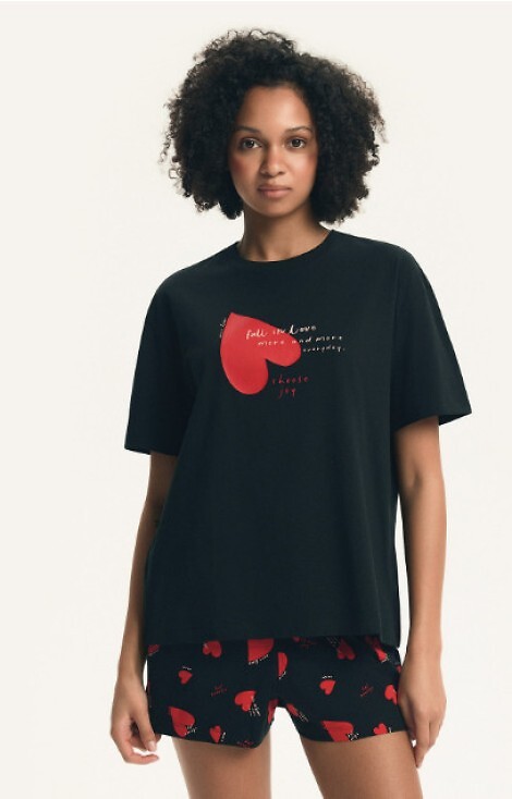 Piżama Henderson Ladies 44497 Elain kr/r S-3XL