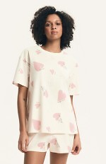 Piżama Henderson Ladies 44498 Elain kr/r S-3XL