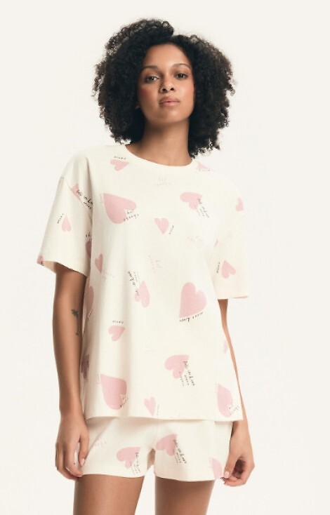 Piżama Henderson Ladies 44498 Elain kr/r S-3XL