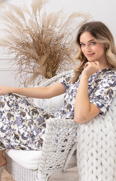 Koszula Leveza 1739 Ilona kr/r M-2XL