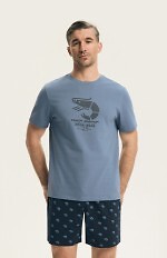 Piżama Henderson 44520 Brad kr/r M-3XL